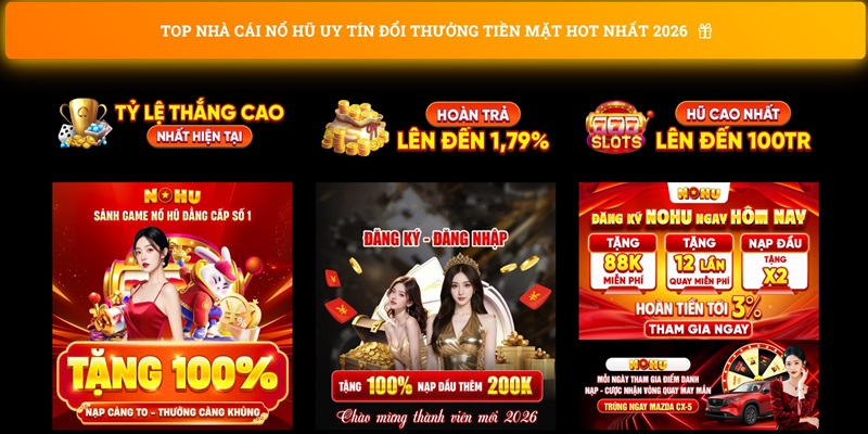 Tiêu chí lựa chọn top nhà cái nổ hũ uy tín nhất năm 2026